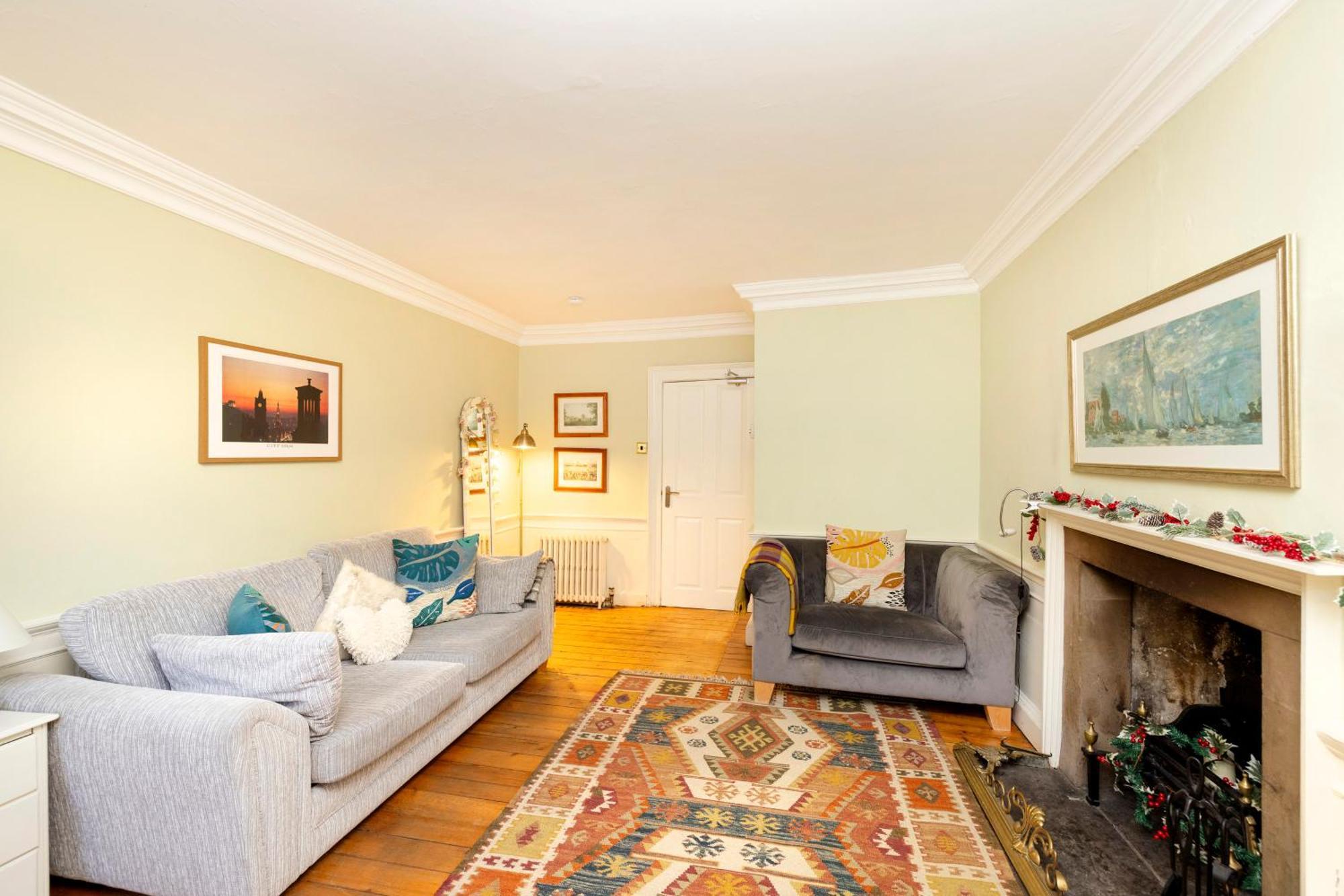 Joivy Beautiful Apartment, Private Garden, Calton Hill Эдинбург Экстерьер фото